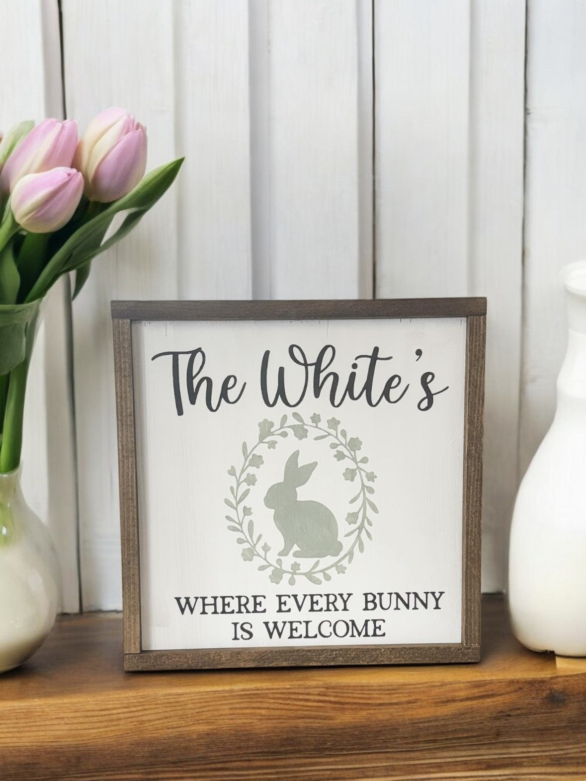 Personalized Easter Decor