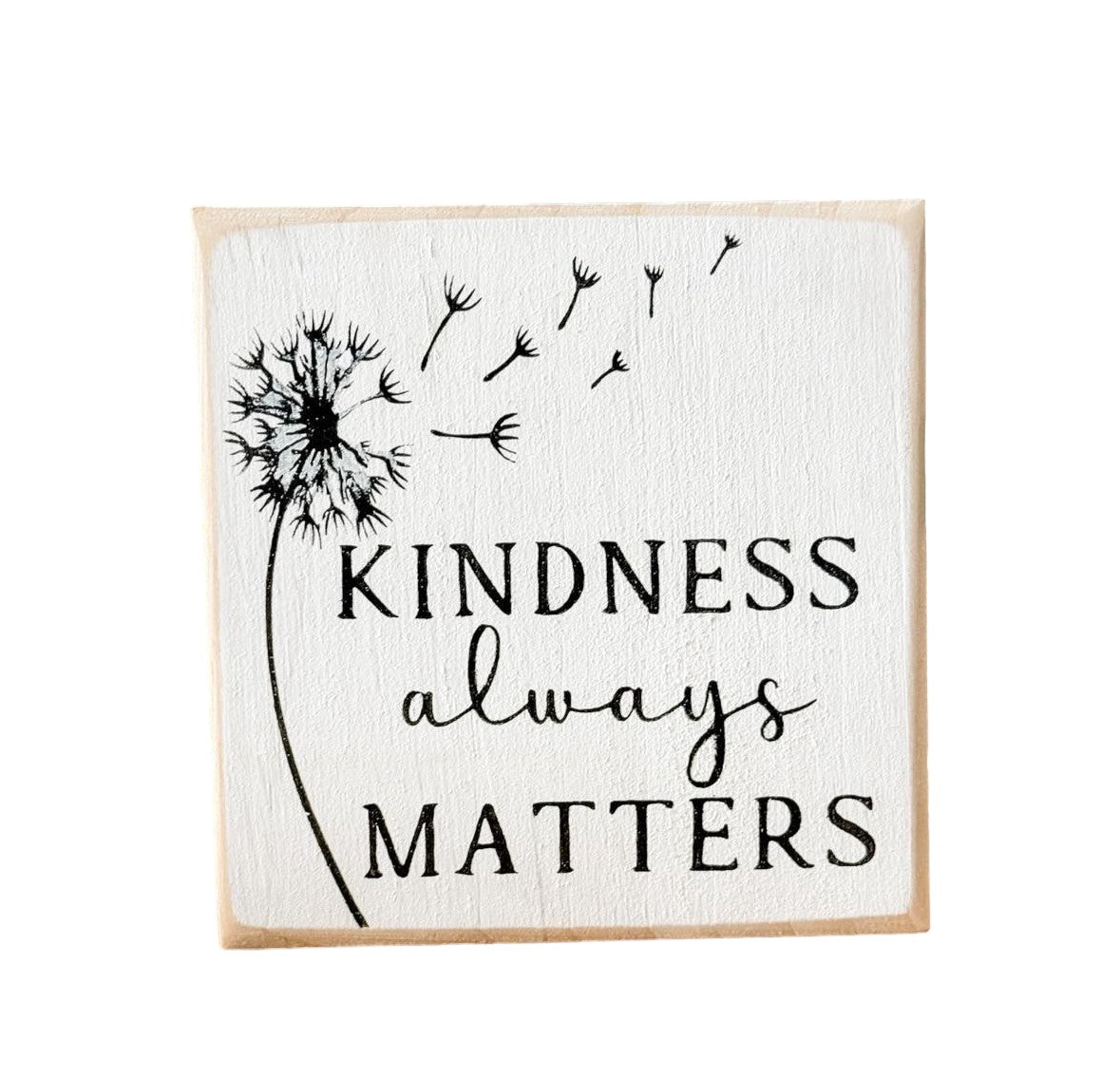 Kindness Always Matters - Inspirational Sign